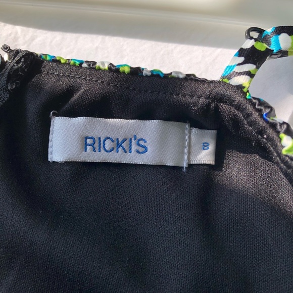 Colourful midi dress - Picture 3 of 8